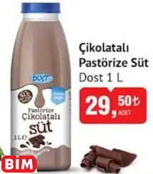 DOST  ÇİKOLATALI PASTÖRİZE SÜT